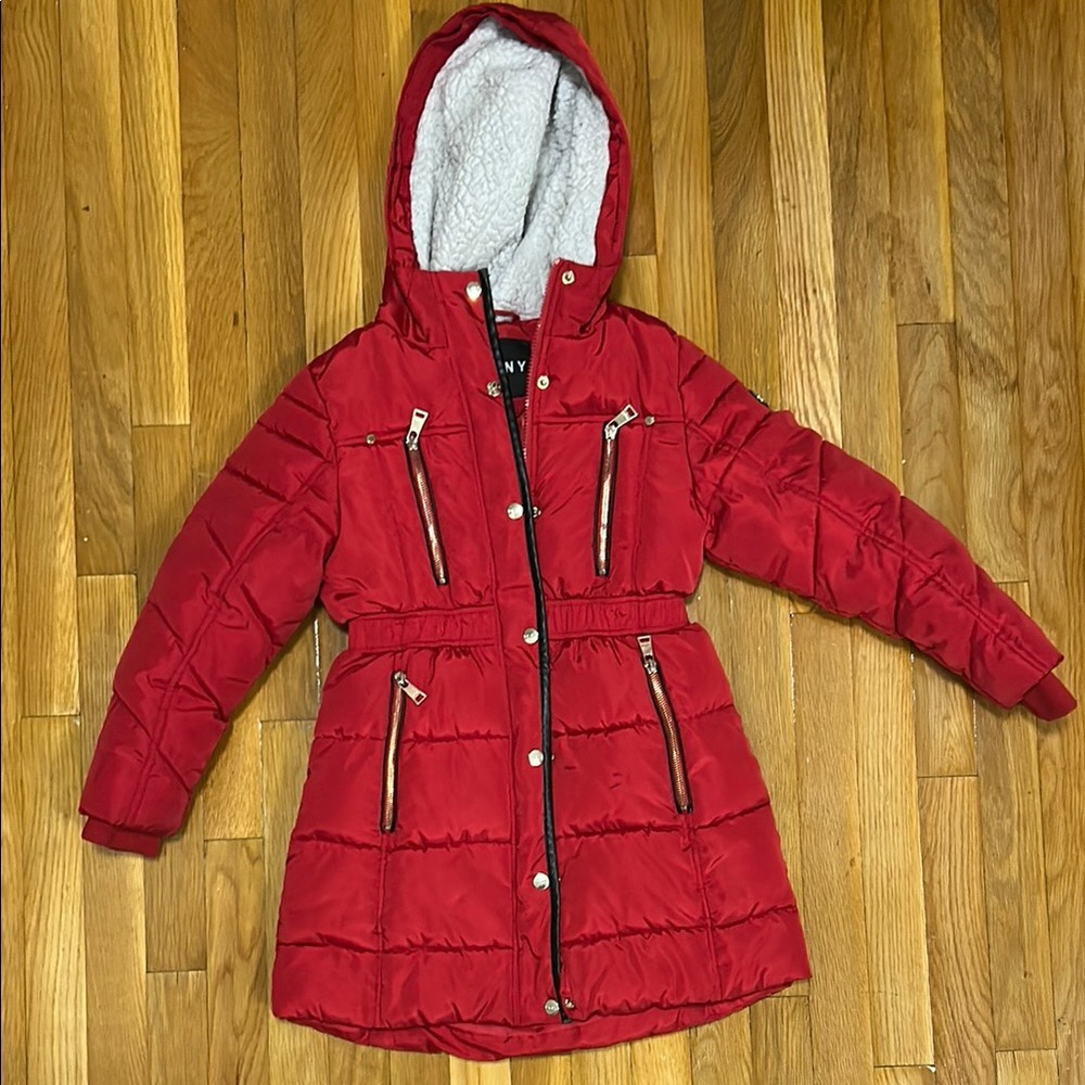 🎀DKNY Girl Red Coat